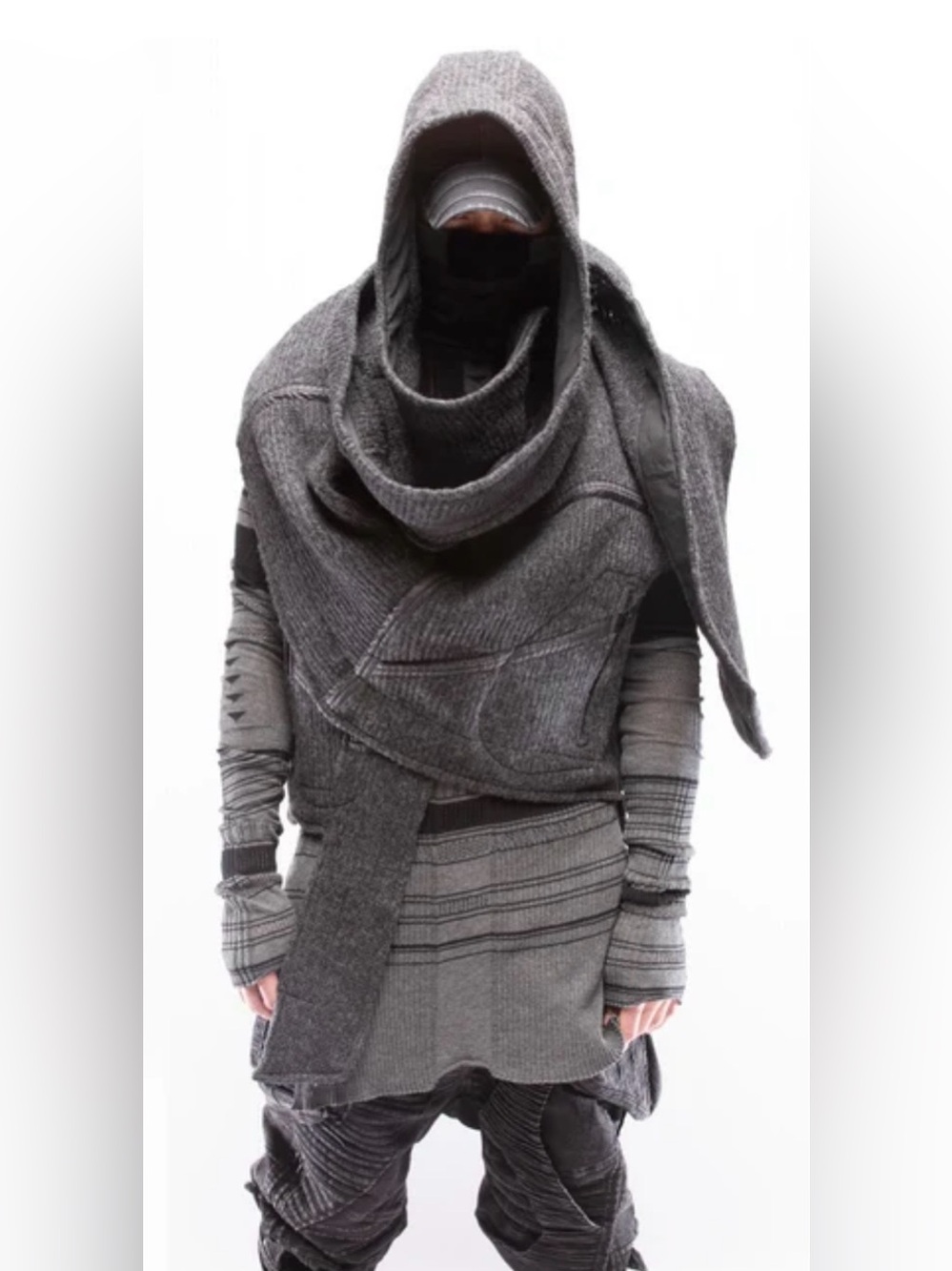 DEMOBAZA Vest Shawl Guidance